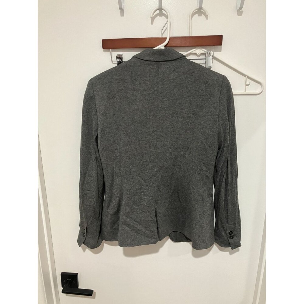 Zara Basic Women's Single Button Blazer, Gray, Me… - image 2